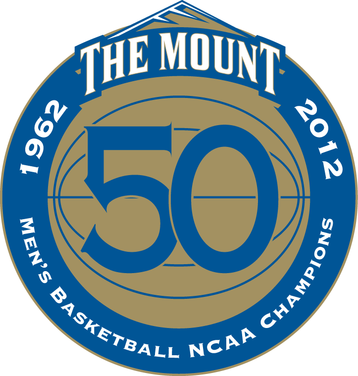 Mount St. Marys Mountaineers 2012 Anniversary Logo diy DTF decal sticker